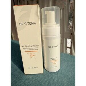 Dr C Tuna Sunless Self Tanning Mousse 5.7 Oz Beautiful Tan Vegan Cruelty Free